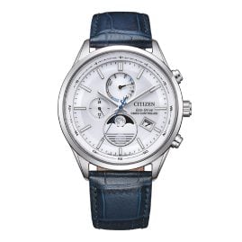 Citizen BY1030-09A Eco-Drive Herrenuhr Funk-Solar Mondphase Blau