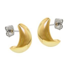 Boccia 05089-02 Damen-Ohrringe Titan Goldfarben