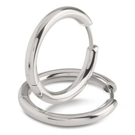 Boccia 05072-01 Damen-Ohrringe Titan Creolen 23 mm