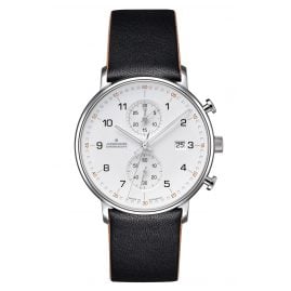 Junghans 41/4771.00 Herrenuhr Chronoscope Form C