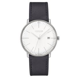 Junghans 59/2020.02 max bill Herren-Funkuhr Mega Solar Titan mit Saphirglas
