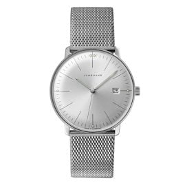 Junghans 41/4463.46 max bill Armbanduhr mit Saphirglas