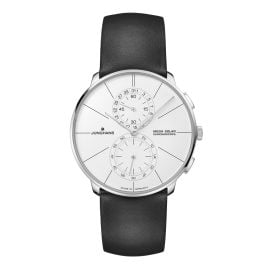 Junghans 59/4200.00 Meister Fein Chronoscope Mega Solar Funkuhr Schwarz