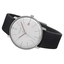 Junghans 59/2326.02 max bill Herren-Funkuhr Mega Solar Bauhaus