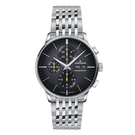 Junghans 27/4429.46 Herren-Automatikuhr Meister Chronoscope Stahl