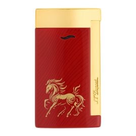 S.T. Dupont 027080 Feuerzeug Slim 7 Chinesisches Jahr des Pferdes