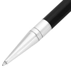S.T. Dupont 275200 Kugelschreiber Initial Schwarz/Chromfarben