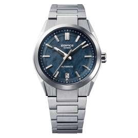 Casio EFK-100D-2AER Edifice Herrenuhr Automatik Stahl/Blau