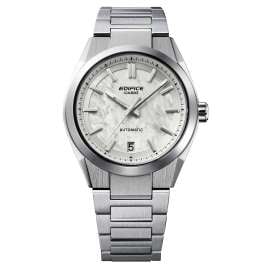 Casio EFK-100D-7AER Edifice Herrenuhr Automatik Stahl/Silberfarben