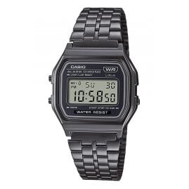 Casio A158WETB-1AEF Vintage Digitaluhr Anthrazit