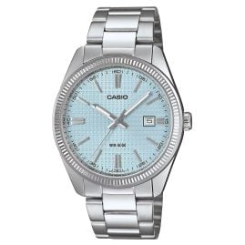 Casio MTP-1302PE-2AVEF Armbanduhr in Unisexgröße Timeless Hellblau