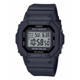 Casio BGD-5650-1ER Baby-G Funk Solar Damen- und Jugenduhr Schwarz
