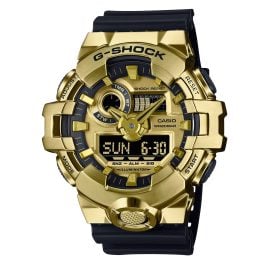 Casio GM-700G-9AER G-Shock G-Steel Herrenuhr Schwarz/Goldfarben