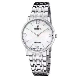 Festina F20047/2 Damenarmbanduhr mit Perlmuttblatt