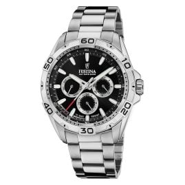 Festina F20623/4 Multifunktionsuhr für Herren Stahl/Schwarz