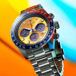 Seiko SSC947P1 Prospex Speedtimer Herrenuhr Solar Orange