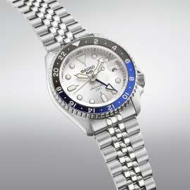 Seiko SSK033K1 5 Sports Herren-Armbanduhr Automatik GMT