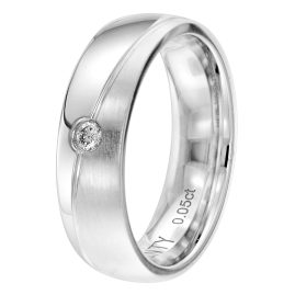 Viventy 698058 Damen-Silberring 925 mit Diamant Verlobungsring