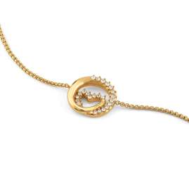 Guess JUBB05527JWYGS Damen-Armband Herz Goldfarben S