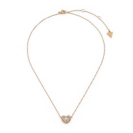 Guess JUBN05549JWYGT/U Damen-Kette Herz Goldfarben