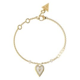 Guess JUBB03242JWYGRHS Damen-Armband Love Me Tender Goldfarben