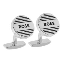 BOSS 50475399-001 Manschettenknöpfe Schwarz Jaiden