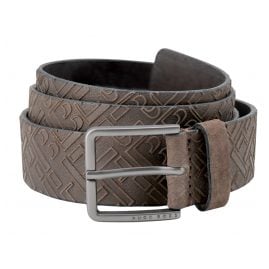 BOSS 50461652-202 Herren-Gürtel Leder Braun Ther