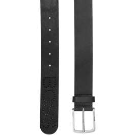 BOSS 50486747-001 Herren-Ledergürtel Schwarz Jor