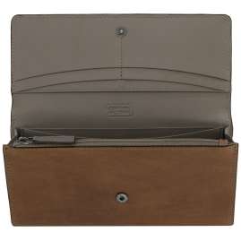 camel active 32070322 Damen-Geldbeutel Leder Cognac-Braun Valencia