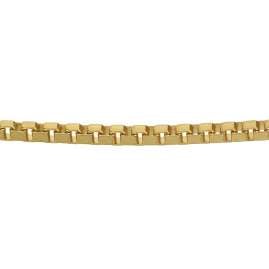 trendor 41635 Halskette 333 Gold Venezia für Damen und Herren, Breite 1,2 mm