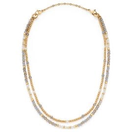 Leonardo 024809 Damen-Halskette Bernadette 50 cm Goldfarben