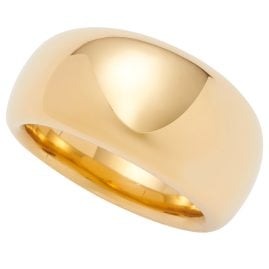 Leonardo 02549 Damenring Georgette Goldfarben