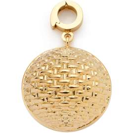 Leonardo 025633 Anhänger Pinou Clip & Mix Edelstahl Goldfarben