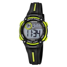 Calypso K6068/5 Kinder- und Jugenduhr Digital Schwarz/Gelb