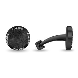 Police PEAGC0022602 Manschettenknöpfe Gyre Schwarz