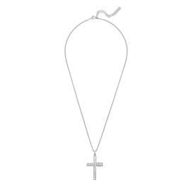 Police PEAGN0078801 Herren-Halskette Crosstone Edelstahl Kreuz