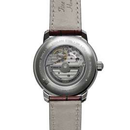 Zeppelin 8566-2 Herrenuhr Automatik Open Heart Friedrichshafen Braun/Grün