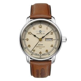 Zeppelin 9664-5 Herrenuhr Automatik 100 Jahre Méditerranée