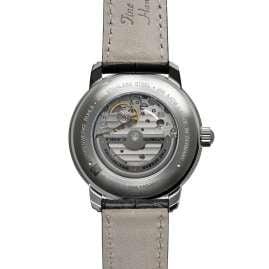 Zeppelin 8566-4 Herrenuhr Automatik Open Heart Friedrichshafen Schwarz