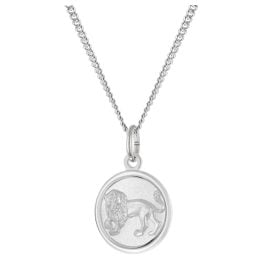 trendor 28606-08 Kinder-Halskette Sternzeichen Löwe 925 Silber