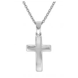 trendor 35868 Kinder Halskette mit Kreuz 925 Silber
