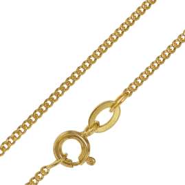 trendor 35820 Kinder-Anhänger Engel 333 Gold mit goldplattierter Halskette