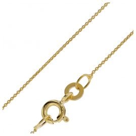 trendor 72405 Feine Ankerkette 333 Gold (8 Karat) Halskette 0,8 mm