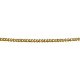 trendor 72436 Feine Panzerkette 333 Gold 0,8 mm Längen 38-60 cm
