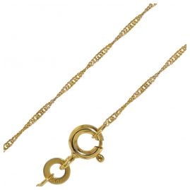 trendor 72450 Feine Singapur-Kette 333 Gold (8 Karat) 1,0 mm breit