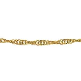 trendor 72450 Feine Singapur-Kette 333 Gold (8 Karat) 1,0 mm breit