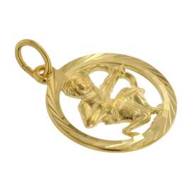 trendor 75990-12 Sternzeichen Schütze 333 Gold + goldplattierte Kinder-Kette