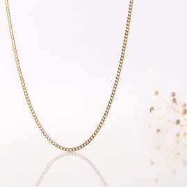trendor 39699 Panzerkette Gold 333/8K Collierkette 1,2 mm