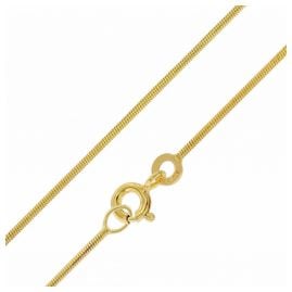 trendor 51860 Feine Schlangenkette Gold 333/8K Breite 0,9 mm