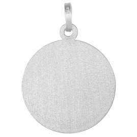 trendor 41462 Halskette mit Erzengel Michael Anhänger Ø 16 mm 925 Silber